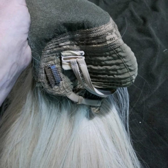 Raregen Over 22 Inch Human-Look Lace Front Wig - Natural Light Blonde - Picture 2 of 11